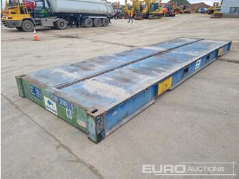 Merekonteiner 30' Flat Rack Container Bridge: pilt 1