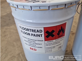 Ehitusseade 40 Litre Red Floor Paint: pilt 5