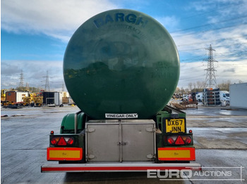 Tsistern poolhaagis Clayton Tri Axle Stainless Steel Tanker Trailer, Front Lift Axle: pilt 4
