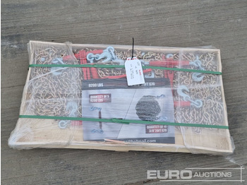 Materjali käitlemise seade Unused 2025 9200LBS Rachet Binder (5 of), 3/8" 20' G70 Chain (10 of): pilt 5
