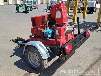Veepump Sykes Single Axle 4" Water Pump, Diesel Engine: pilt 3