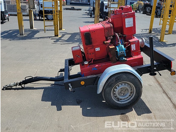 Veepump Sykes Single Axle 4" Water Pump, Diesel Engine: pilt 2
