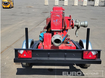 Veepump Sykes Single Axle 4" Water Pump, Diesel Engine: pilt 4