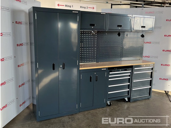 Garaažiseadmed Unused Boss 2.6m 9 Drawer, 5 Cabinet Tool Station: pilt 3 Garaažiseadmed Unused Boss 2.6m 9 Drawer, 5 Cabinet Tool Station: pilt 3