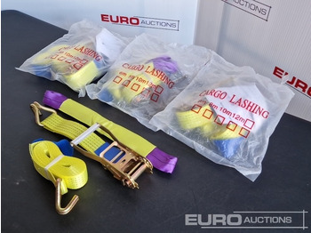 Ehitusseade Unused Boss 4M x 50mm 5 Ton Ratchet Straps with Sling (4 of): pilt 3