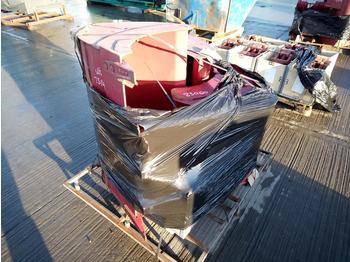 Uus Kopp Unused Miller 36", 30", 18", QH Buckets to suit Mini Excavator: pilt 1
