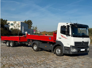 Kallurauto Mercedes-Benz Atego 1023 + Anhänger Dreiseitenkipper: pilt 4 Kallurauto Mercedes-Benz Atego 1023 + Anhänger Dreiseitenkipper: pilt 4