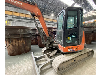 Miniekskavaator HITACHI ZX55