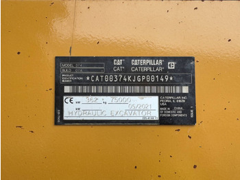 Lintekskavaator CAT 374-07: pilt 5