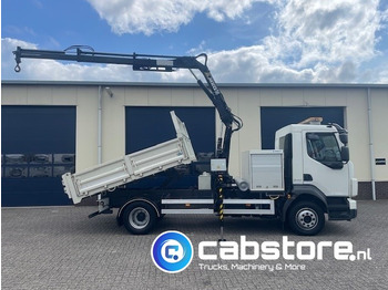 Kallurauto, Kraanaga veoauto Volvo FL 240 4x2 Euro 5 - Kipper - MKG HLK 45 a2 Autolaadkraan - Bouwjaar 2012 - APK 18-10-2025 - ORIGINAL Km 35.640 !!!! - Good condition !!: pilt 2