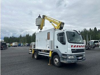 Kraanaga veoauto DAF 55.180 henkilönostin: pilt 2