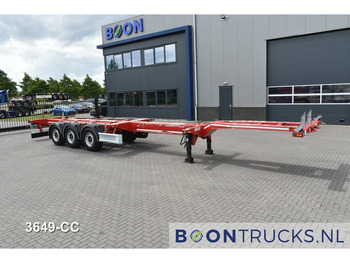 D-Tec FLEXITRAILER | 2x20-30-40-45ft HC * 2x LIFT AXLE * 2x EXTENDABLE * NL TRAILER * APK 09-2026 liising D-Tec FLEXITRAILER | 2x20-30-40-45ft HC * 2x LIFT AXLE * 2x EXTENDABLE * NL TRAILER * APK 09-2026: pilt 4