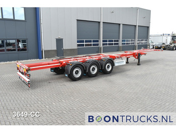 D-Tec FLEXITRAILER | 2x20-30-40-45ft HC * 2x LIFT AXLE * 2x EXTENDABLE * NL TRAILER * APK 09-2026 liising D-Tec FLEXITRAILER | 2x20-30-40-45ft HC * 2x LIFT AXLE * 2x EXTENDABLE * NL TRAILER * APK 09-2026: pilt 2