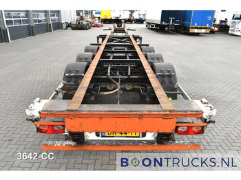 Konteinerveduk/ Tõstukiga poolhaagis Pacton T3-007 FIXED CHASSIS | 40-45ft HC * 4500 Kg * BPW/DRUM * NL TRAILER: pilt 5