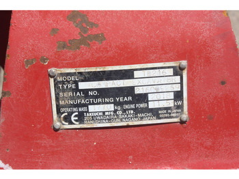 Miniekskavaator Takeuchi TB216: pilt 4