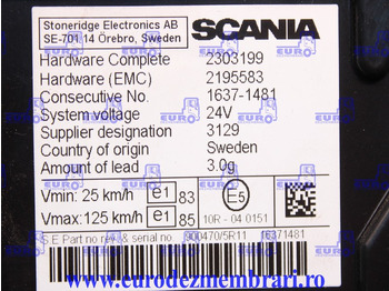 Armatuurlaud - Veoauto ELEMENT BORD CEAS BORD SCANIA 2627466, 2491744, 2303199, 2195583: pilt 2