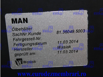 Hüdrauliline paak - Veoauto REZERVOR ULEI HIDRAULIC MAN TGS HYDRODRIVE 81.36049.5003, 81.36049.5000: pilt 3