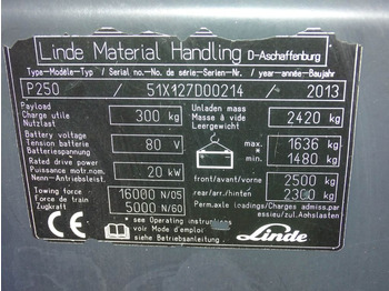Linde P250 liising Linde P250: pilt 5