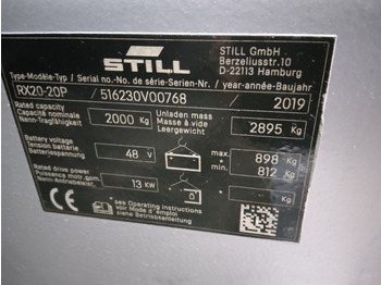 Elektritõstuk Still RX20-20P: pilt 5 Elektritõstuk Still RX20-20P: pilt 5
