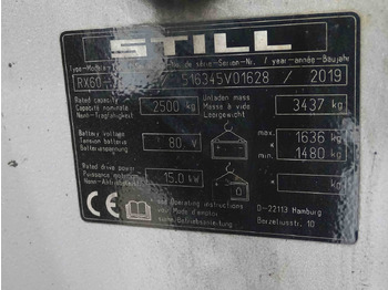 Elektritõstuk Still RX60-25: pilt 4