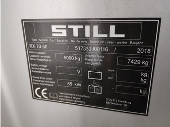 Diiseltõstuk Still RX70-50: pilt 5