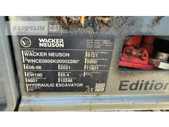 Ratastel ekskavaator Wacker EW100: pilt 5
