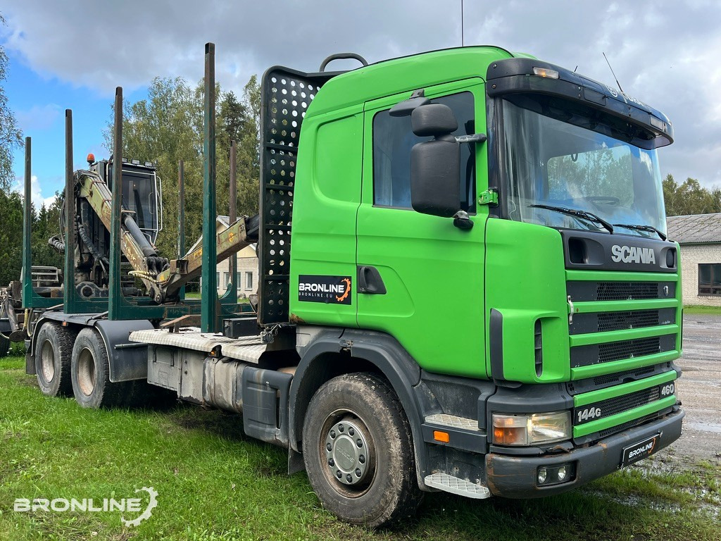 2001 Scania R144 6x4 Loglift + 1997 Närko TP3-RT-280 - Metsaveok, Kraanaga veoauto: pilt 2 2001 Scania R144 6x4 Loglift + 1997 Närko TP3-RT-280 - Metsaveok, Kraanaga veoauto: pilt 2