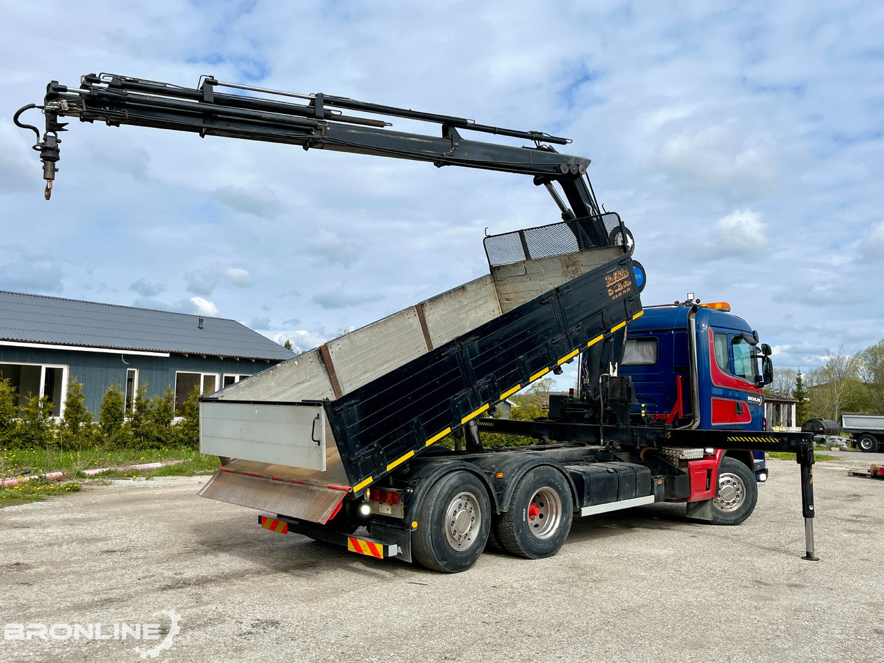 2002 SCANIA R114 6X2*4 Tipper+HIAB 166-e5 crane - Kallurauto, Kraanaga veoauto: pilt 5 2002 SCANIA R114 6X2*4 Tipper+HIAB 166-e5 crane - Kallurauto, Kraanaga veoauto: pilt 5