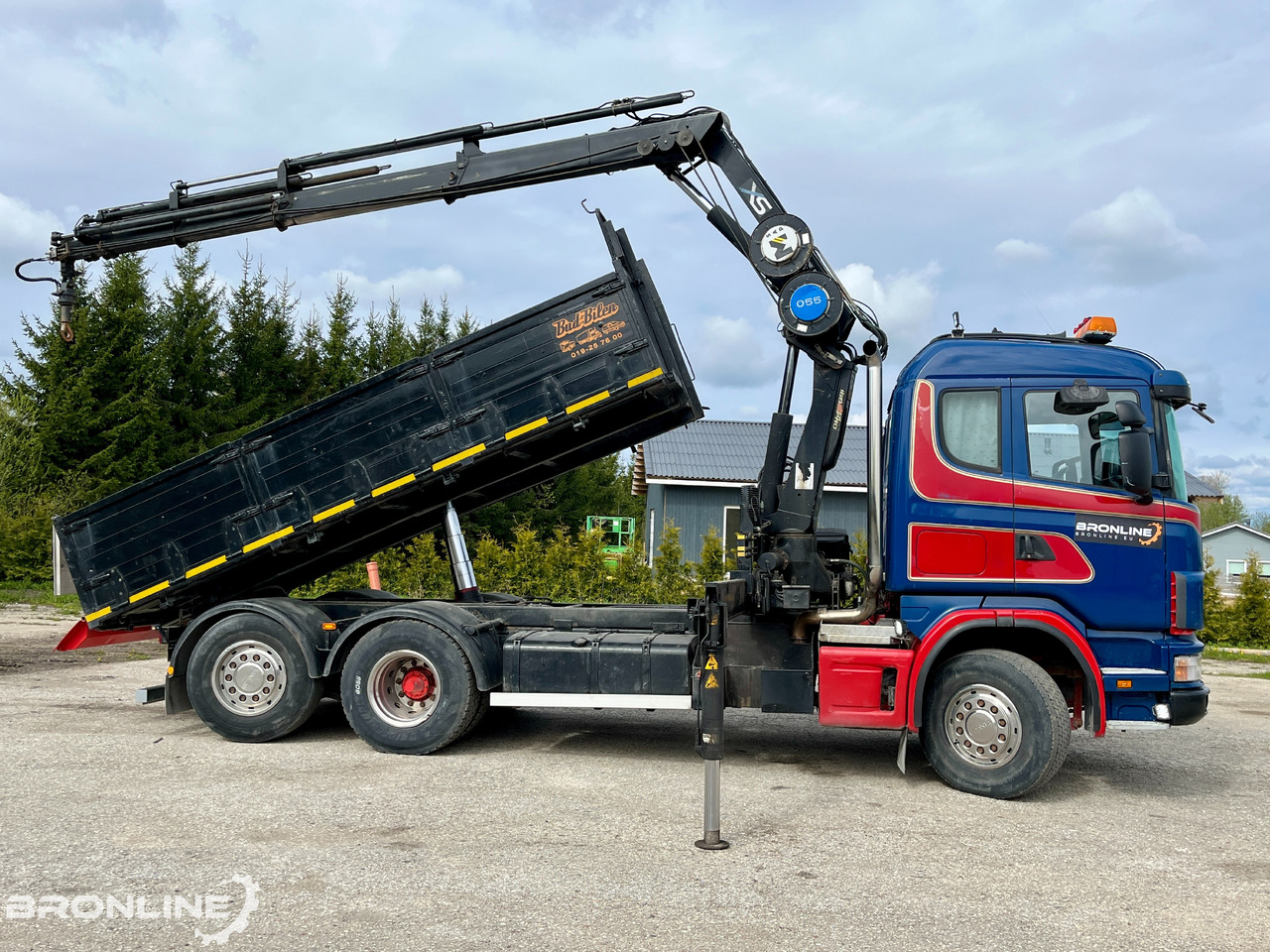 2002 SCANIA R114 6X2*4 Tipper+HIAB 166-e5 crane - Kallurauto, Kraanaga veoauto: pilt 4 2002 SCANIA R114 6X2*4 Tipper+HIAB 166-e5 crane - Kallurauto, Kraanaga veoauto: pilt 4