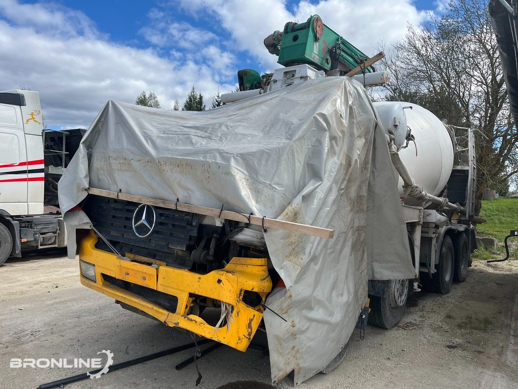 2003 MERCEDES-BENZ ACTROS 3240B 8X4/4 Mixer - Autobetoonisegisti: pilt 3 2003 MERCEDES-BENZ ACTROS 3240B 8X4/4 Mixer - Autobetoonisegisti: pilt 3