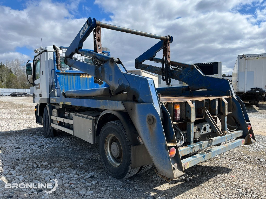 2004 Mercedes-Benz Actros 1832 Skip Loader Joab - Nöörtõstukiga veoauto: pilt 4 2004 Mercedes-Benz Actros 1832 Skip Loader Joab - Nöörtõstukiga veoauto: pilt 4