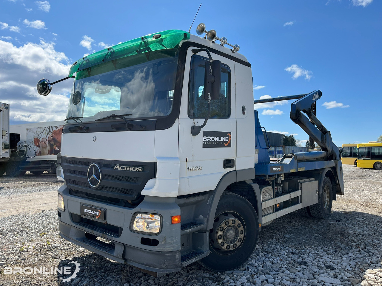 2004 Mercedes-Benz Actros 1832 Skip Loader Joab - Nöörtõstukiga veoauto: pilt 1 2004 Mercedes-Benz Actros 1832 Skip Loader Joab - Nöörtõstukiga veoauto: pilt 1