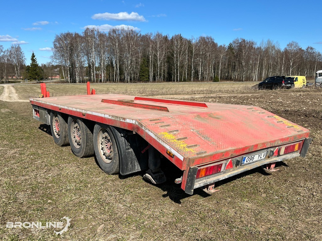 2011 HFR KM24 Konteinerveok/ container trailer - Madal platvorm järelhaagis: pilt 2 2011 HFR KM24 Konteinerveok/ container trailer - Madal platvorm järelhaagis: pilt 2