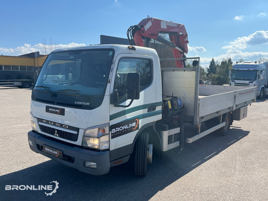 2011 Mitsubishi Fuso Canter + HMF 635K3 - Madelveok/ Platvormveok: pilt 1 2011 Mitsubishi Fuso Canter + HMF 635K3 - Madelveok/ Platvormveok: pilt 1