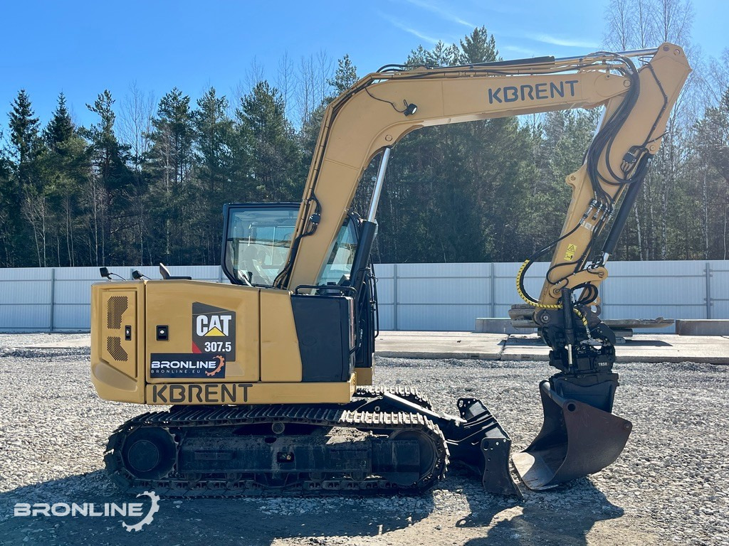 2019 Caterpillar 307.5 ROTOTILT / CENTRAL LUBRICATION / S50 - Lintekskavaator: pilt 4 2019 Caterpillar 307.5 ROTOTILT / CENTRAL LUBRICATION / S50 - Lintekskavaator: pilt 4
