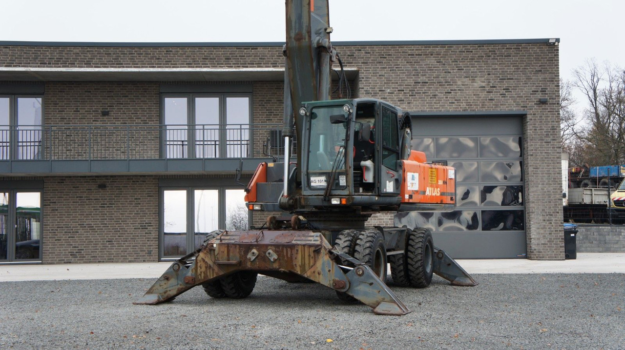 Atlas 350 MH Mobilbagger Umschlagbagger Pratzen - Ratastel ekskavaator: pilt 2 Atlas 350 MH Mobilbagger Umschlagbagger Pratzen - Ratastel ekskavaator: pilt 2