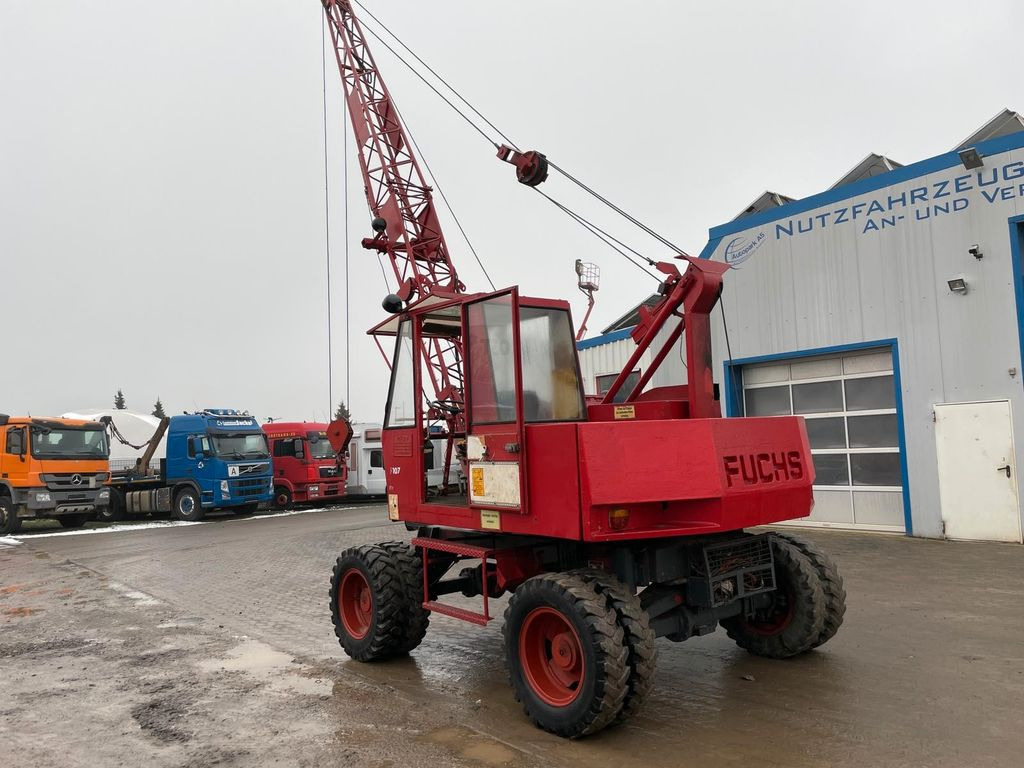 Ratastel ekskavaator Fuchs F107 F 107 Seilbagger 9900 Kg: pilt 6