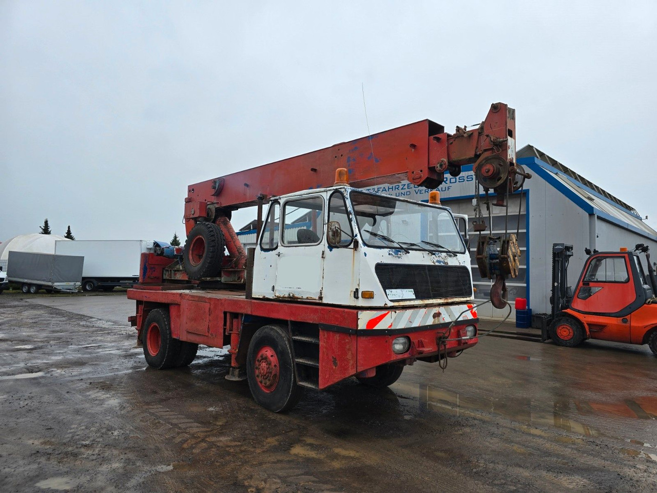 Krupp Kranbau WHV 15 GMT Kran Mobilkran - Kraanaga veoauto: pilt 3 Krupp Kranbau WHV 15 GMT Kran Mobilkran - Kraanaga veoauto: pilt 3