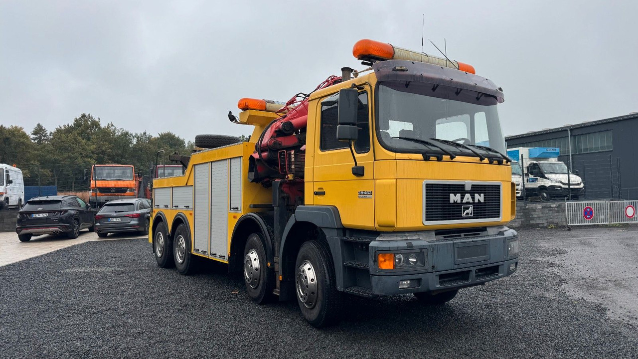 MAN 35.463 Abschleppwagen Kran LKW Berger Wilk WR25 - Puksiirauto: pilt 3 MAN 35.463 Abschleppwagen Kran LKW Berger Wilk WR25 - Puksiirauto: pilt 3