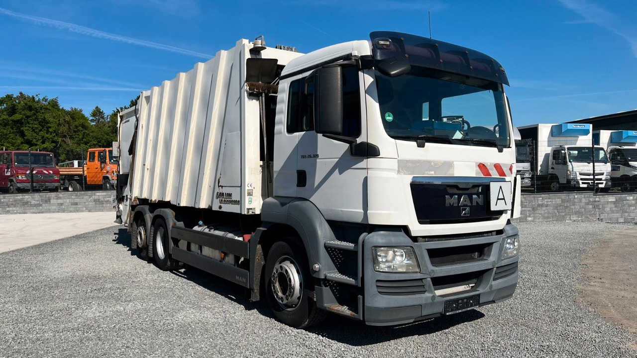 MAN TGS 26.320 6x2 Müllwagen Variopress Faun - Prügiauto: pilt 3 MAN TGS 26.320 6x2 Müllwagen Variopress Faun - Prügiauto: pilt 3