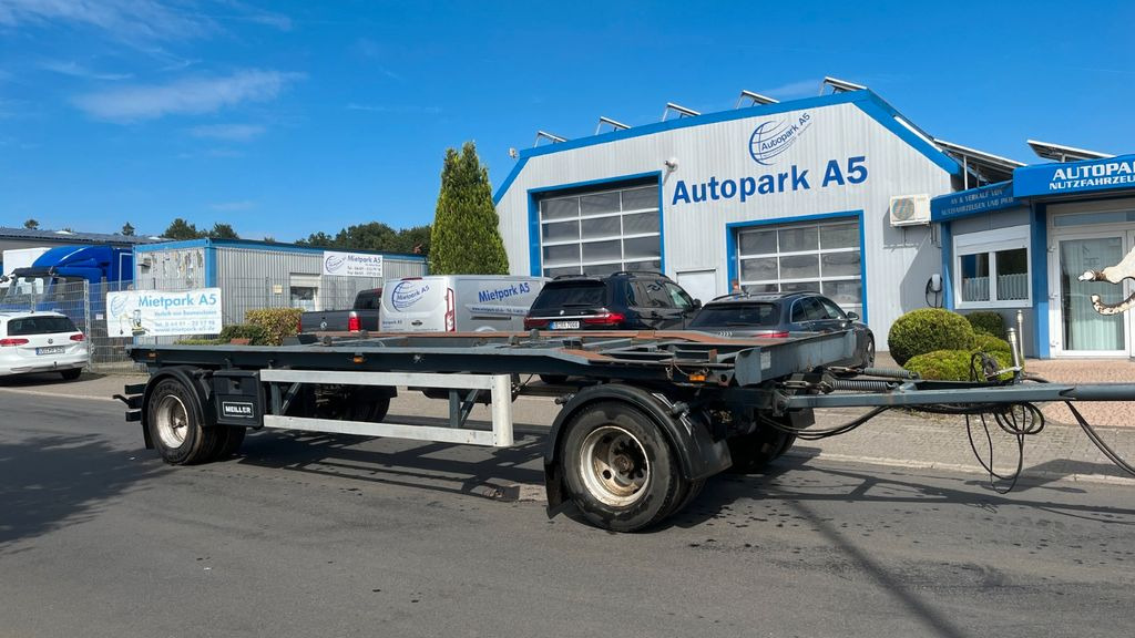 Meiller G18 ZB Abrollanhänger Abroller Anhänger BPW - Multilift/ Liftdumper haagis: pilt 1 Meiller G18 ZB Abrollanhänger Abroller Anhänger BPW - Multilift/ Liftdumper haagis: pilt 1
