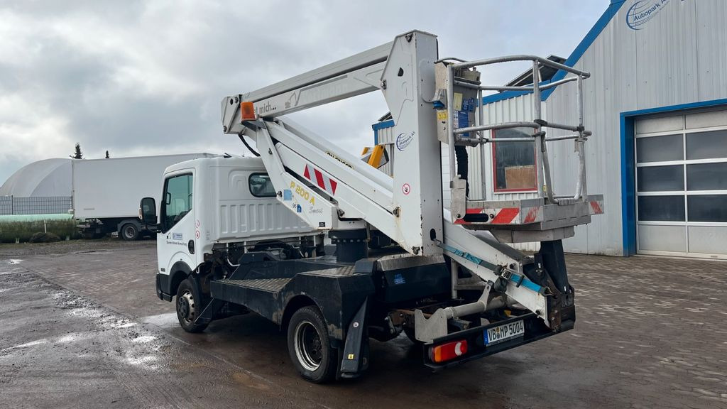 Nissan P200A-NC Steiger Hebebühne Hubarbeitsbühne 17M - Veoautolt tõusev platvorm, Tarbesõiduk: pilt 5 Nissan P200A-NC Steiger Hebebühne Hubarbeitsbühne 17M - Veoautolt tõusev platvorm, Tarbesõiduk: pilt 5