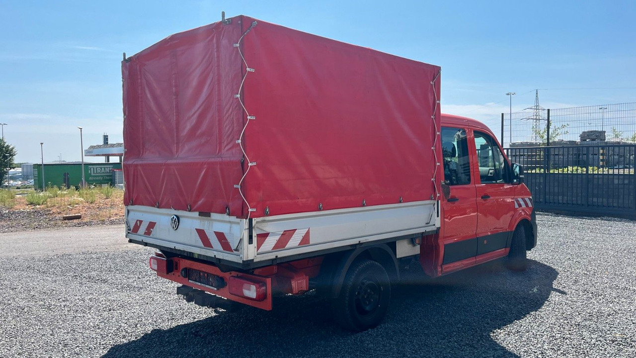 Volkswagen Crafter Pritsche Plane 35 DOKA mittellang RWD - Tent tarbesõiduk, Meeskonnaauto: pilt 4 Volkswagen Crafter Pritsche Plane 35 DOKA mittellang RWD - Tent tarbesõiduk, Meeskonnaauto: pilt 4