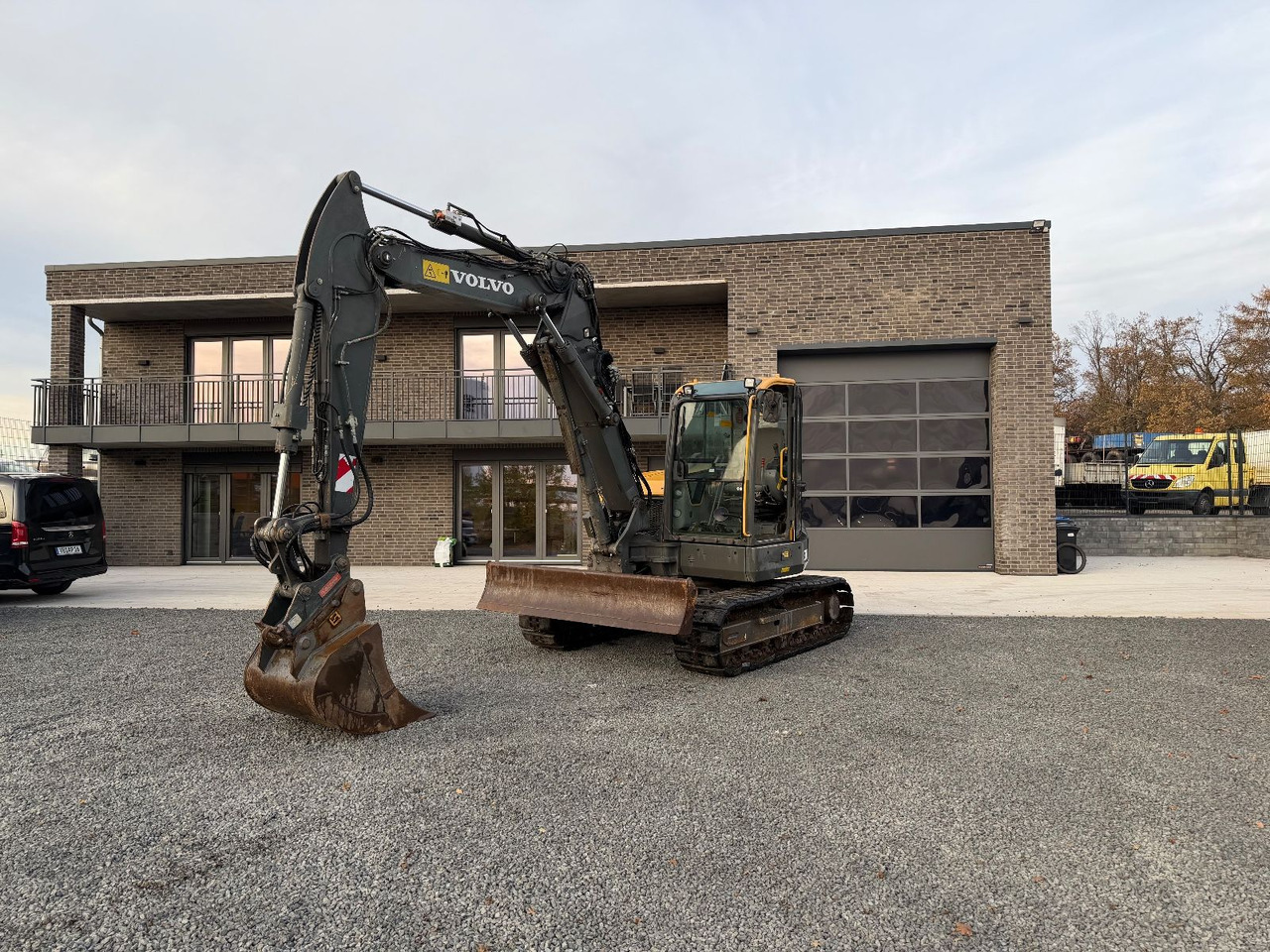 Volvo ECR 88 D Verstellauslger OQ Oilquick - Miniekskavaator: pilt 3 Volvo ECR 88 D Verstellauslger OQ Oilquick - Miniekskavaator: pilt 3