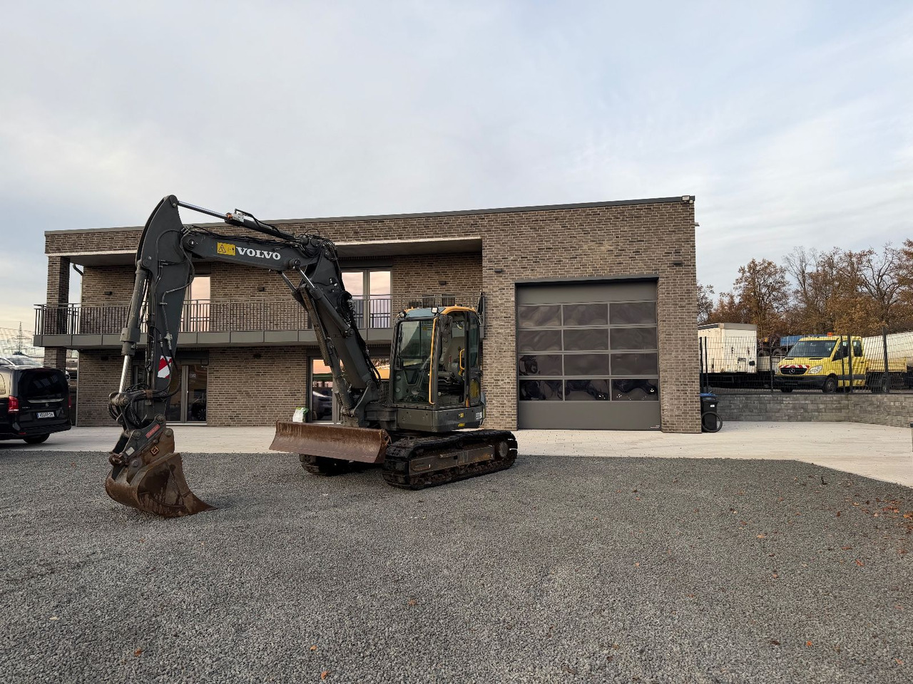 Volvo ECR 88 D Verstellauslger OQ Oilquick - Miniekskavaator: pilt 2 Volvo ECR 88 D Verstellauslger OQ Oilquick - Miniekskavaator: pilt 2