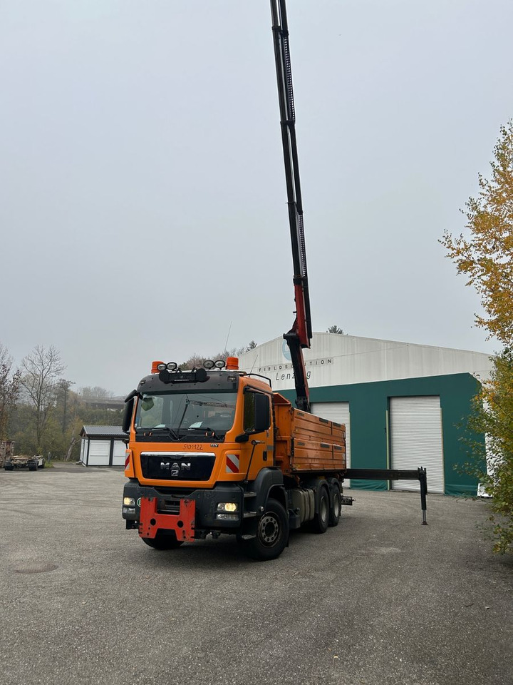 MAN TGS 33.400 6x4 Kipper Palfinger Kran - Kallurauto, Kraanaga veoauto: pilt 3 MAN TGS 33.400 6x4 Kipper Palfinger Kran - Kallurauto, Kraanaga veoauto: pilt 3