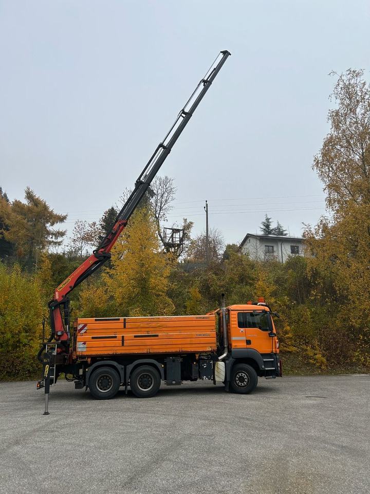 MAN TGS 33.400 6x4 Kipper Palfinger Kran - Kallurauto, Kraanaga veoauto: pilt 2 MAN TGS 33.400 6x4 Kipper Palfinger Kran - Kallurauto, Kraanaga veoauto: pilt 2