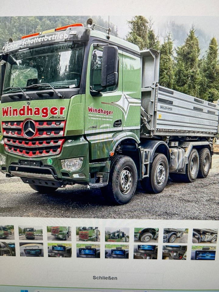 Mercedes-Benz Arocs 4152 8x4 BB Meiller Special Kipper - Kallurauto: pilt 1 Mercedes-Benz Arocs 4152 8x4 BB Meiller Special Kipper - Kallurauto: pilt 1