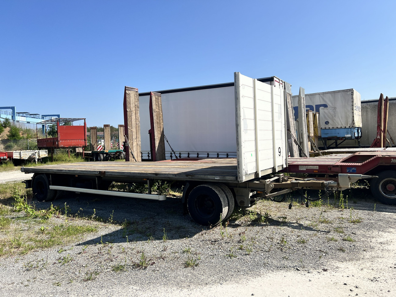 Ackermann PA-F 18/7.4E 2 Achs Jumboanhänger Ballenwagen Mega - Platvormhaagis/ Madelhaagis: pilt 3 Ackermann PA-F 18/7.4E 2 Achs Jumboanhänger Ballenwagen Mega - Platvormhaagis/ Madelhaagis: pilt 3