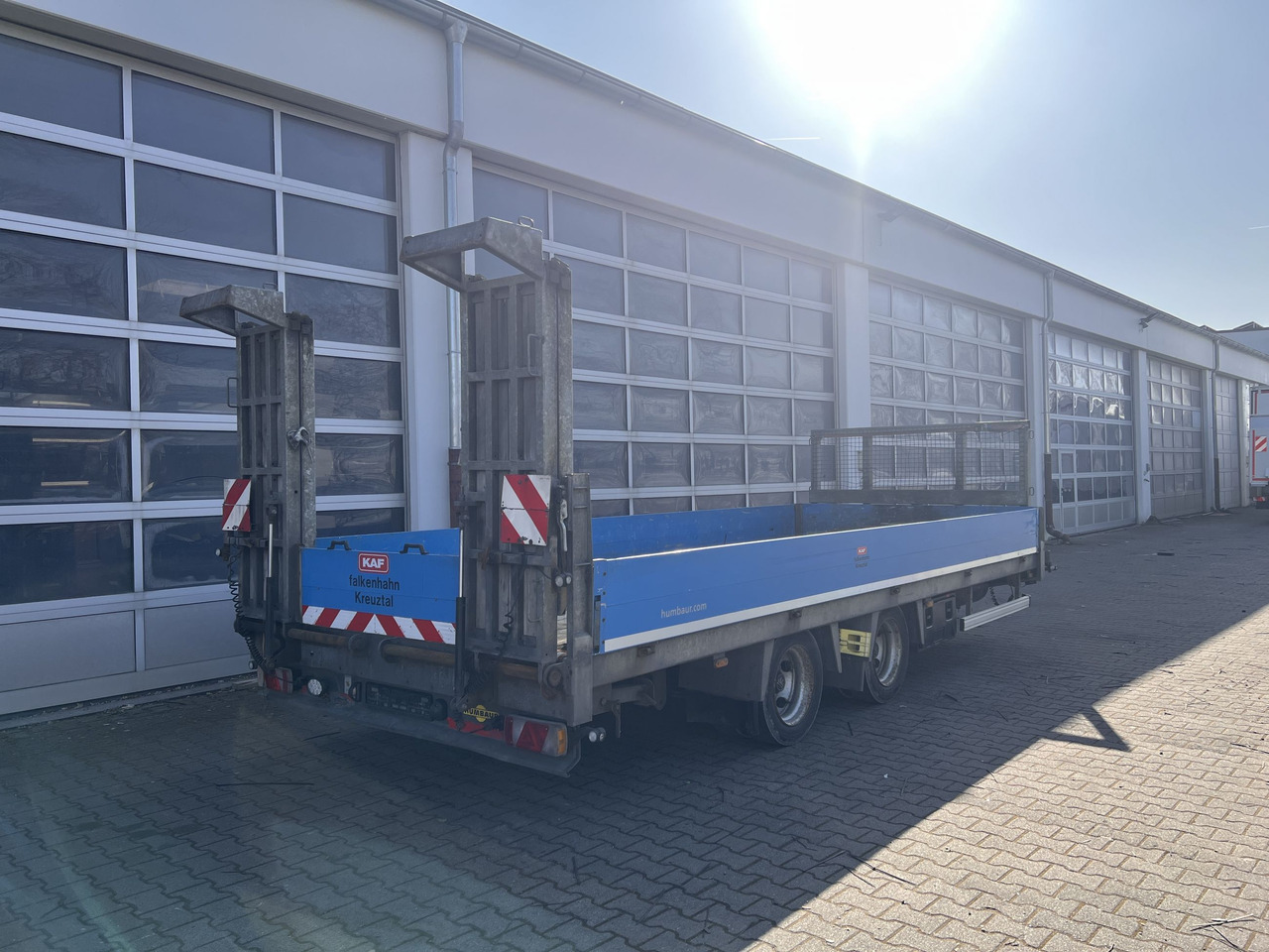 Humbaur HBTZ 136224 TA-BS 13,6 t Tandemtieflader - Madal platvorm järelhaagis: pilt 3 Humbaur HBTZ 136224 TA-BS 13,6 t Tandemtieflader - Madal platvorm järelhaagis: pilt 3